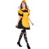 Vampire maid pumpkin lantern dress nihaostyles wholesale halloween costumes NSPIS78646