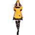 Vampire maid pumpkin lantern dress nihaostyles wholesale halloween costumes NSPIS78646