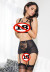 women s black net yarn hollow underwear suit nihaostyles wholesale clothing NSFQQ78667