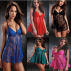 Large Size Full Lace Suspender Nightdress NSFQQ78687