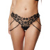 women s lace embroidered bandage low-waist G-string panty nihaostyles clothing wholesale NSMDS78698
