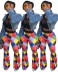 women s High Waist Large Size Flare Pants nihaostyles wholesale clothing NSXS78707