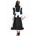 maid housekeeper black and white long skirts cosplay costume for men and women nihaostyles wholesale halloween costumes NSPIS78752