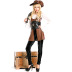 women s pirate leather warrior cosplay costume suit nihaostyles wholesale halloween costumes NSPIS78754
