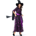 purple star and moon magic witch cosplay costume nihaostyles wholesale halloween costumes NSPIS78755