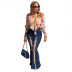women s high-waist slim-fit slit jeans nihaostyles clothing wholesale NSWL78898