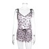 women s short lace pajamas suit nihaostyles clothing wholesale NSRBL78922