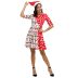 women s Santa Claus digital printing dress nihaostyles wholesale Christmas costumes NSMID78950