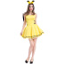 women s Pikachu cosplay costume nihaostyles wholesale halloween costumes NSPIS78960