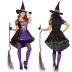 purple witch cosplay costume nihaostyles wholesale halloween costumes NSQHM79004