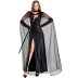 black ghost cosplay costume nihaostyles wholesale halloween costumes NSQHM79012