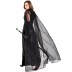 black ghost cosplay costume nihaostyles wholesale halloween costumes NSQHM79012