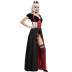 peach heart queen court dress cosplay costume nihaostyles wholesale halloween costumes NSMRP79033