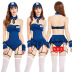 policewoman cospaly costume jumpsuits nihaostyles wholesale halloween costumes NSPIS79049