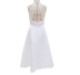 women s Sleeveless halter neck solid color open back dress nihaostyles wholesale clothing NSYIS79333