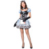 Halloween costume maid vampire loli lolita pettiskirt cosplay costume nihaostyles wholesale halloween costumes NSMRP79078