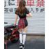 women s school uniform cheerleading costume nihaostyles wholesale clothing NSMRP79082