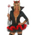   halloween devil costume sexy queen cosplay costume nihaostyles wholesale halloween costumes NSMRP79084