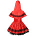 Disfraz de Halloween Caperucita Roja Disfraz de Cosplay NSMRP79087