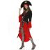 Halloween Caribbean Queen Pirate Captain Costume cosplay costume nihaostyles wholesale halloween costumes NSMRP79096