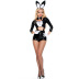Patent Leather Strap Bunny Girl Costume NSQHM79123