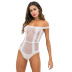 women s lace net gauze one-piece lingerie nihaostyles clothing wholesale NSRBL79166