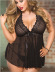 women s lace suspender nightdress nihaostyles clothing wholesale NSFQQ79185