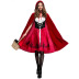 Halloween Little Red Riding Hood Cosplay Costume nihaostyles wholesale halloween costumes NSPIS79191
