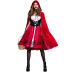 Halloween Little Red Riding Hood Cosplay Costume nihaostyles wholesale halloween costumes NSPIS79191