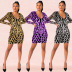  women s V-neck mesh sequin dress nihaostyles wholesale clothing  NSXYZ79211