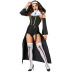 Halloween Nun Costume Cosplay Vampire Dress NSMRP79215