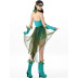 Halloween Costume Party Green Dryad Cosplay Costume NSMRP79224