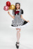 women s anime maid role-playing costume nihaostyles wholesale halloween costumes NSQHM79243