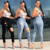 women s plus size ripped jeans nihaostyles clothing wholesale NSWL79260