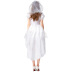Disfraz manchado de sangre de terror de la novia fantasma blanca NSPIS79282