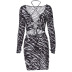 women s hollow cross-lace long-sleeved hip dress nihaostyles clothing wholesale NSLJ79376