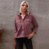 women s corduroy solid color buttoned casual shirt nihaostyles wholesale clothing NSSI79392