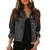 autumn and winter women s breasted washed denim jacket nihaostyles wholesale clothing NSSI79479