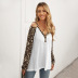 women s leopard stitching off-shoulder sweater nihaostyles clothing wholesale NSSI79534