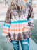 women s printed round neck lantern sleeves tie-dye sweater nihaostyles clothing wholesale NSSI79542