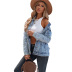 women s ripped breasted pocket denim jacket nihaostyles clothing wholesale NSSI79558