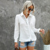 women s hollow stitching long-sleeved breasted shirt nihaostyles clothing wholesale NSSI79560