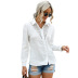 women s hollow stitching long-sleeved breasted shirt nihaostyles clothing wholesale NSSI79560