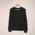 women s fish scale embroidery v-neck breasted long-sleeved solid color sweater nihaostyles clothing wholesale NSSI79565