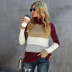 women s hollow stitching turtleneck sweater nihaostyles clothing wholesale NSSI79578