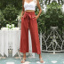 women s high waist solid color casual pants wide leg pants nihaostyles wholesale clothing NSDMB79606