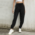women s high waist loose solid color casual pants nihaostyles wholesale clothing NSDMB79608