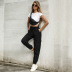 women s high waist loose solid color casual pants nihaostyles wholesale clothing NSDMB79608
