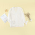 women s summer jacquard lace v-neck lantern sleeve chiffon shirt nihaostyles wholesale clothing NSSI79638