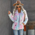 women s winter tie-dye warm thick double-sided fleece jacket with pockets nihaostyles wholesale clothing NSSI79639